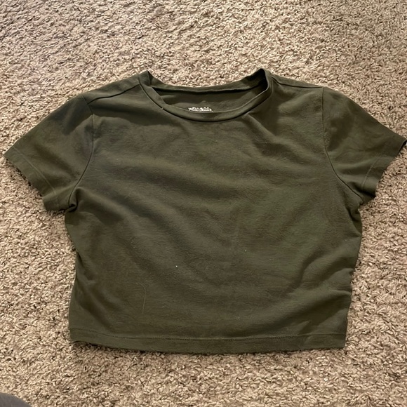 Green crop top - Picture 1 of 1
